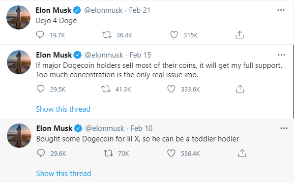 Elon Musk e Dogecoin