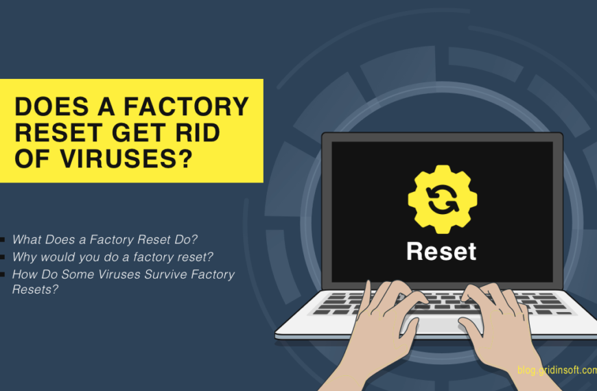 Does a Factory Reset Get Rid of Viruses?