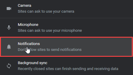 Step 3: Notifications