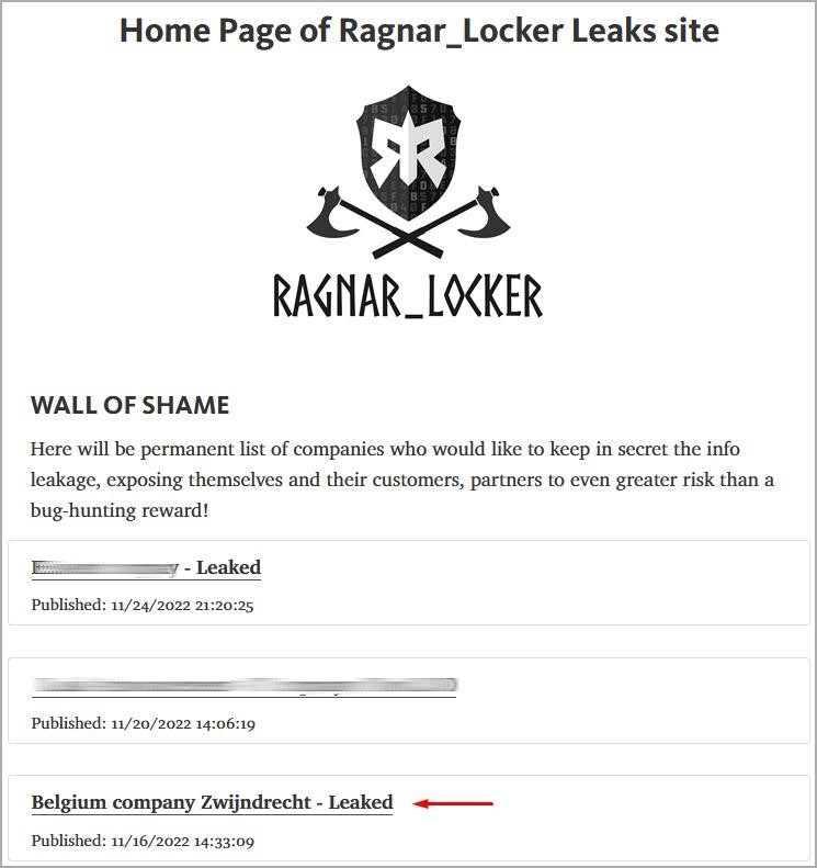 Ransomware Ragnar Locker