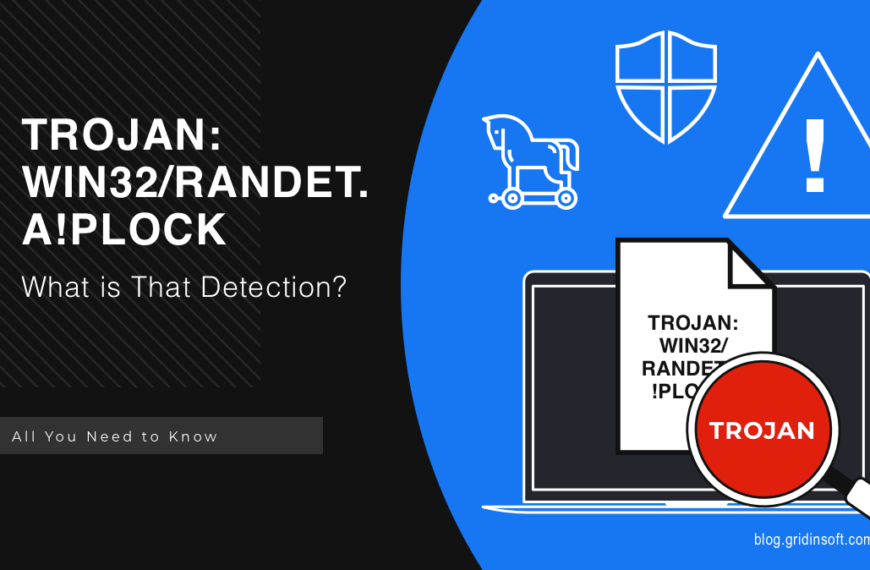 Trojan:Win32/Randet.A!plock Microsoft Defender Detection