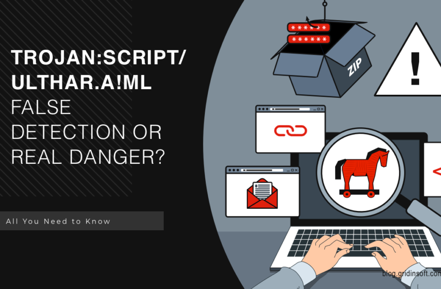 What is Trojan:Script/Ulthar.A!ml?