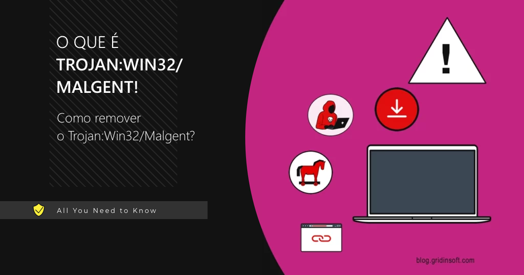 O que é o Trojan:Win32/Malgent!MSR? Análise de malware