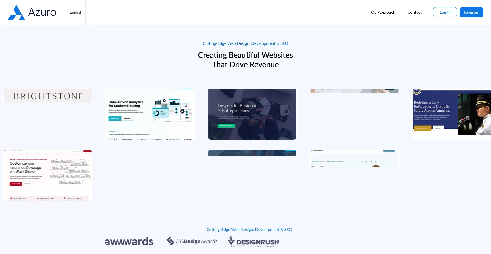 Website screenshot of 01k0w2p5gfp7g9yxvvbd0vyexn.azuroworkhub.com