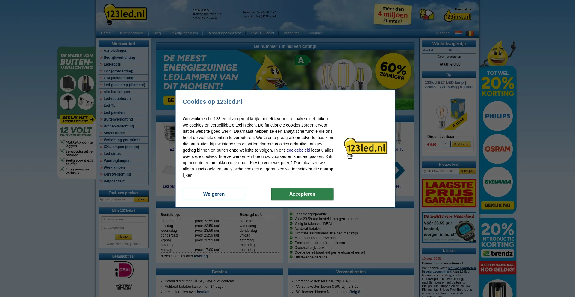 123led.nl é Seguro e Confiável?