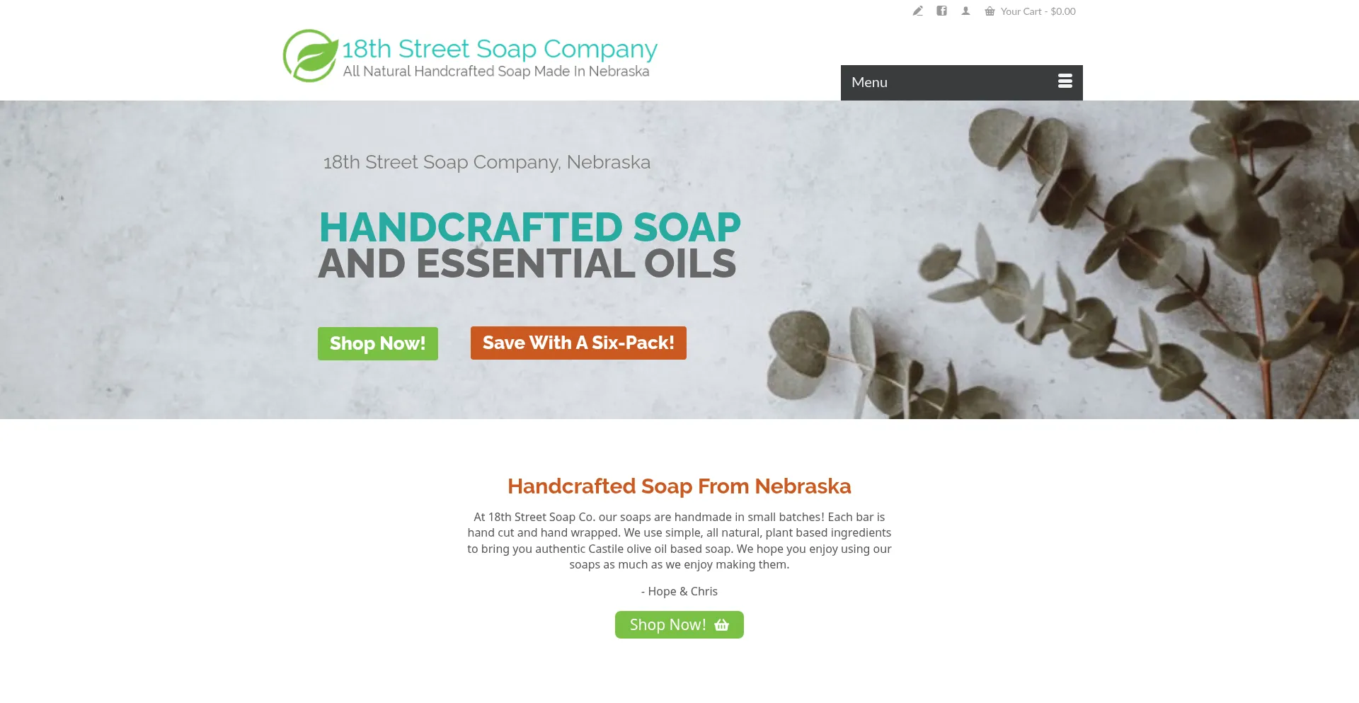 18thstreetsoap.com