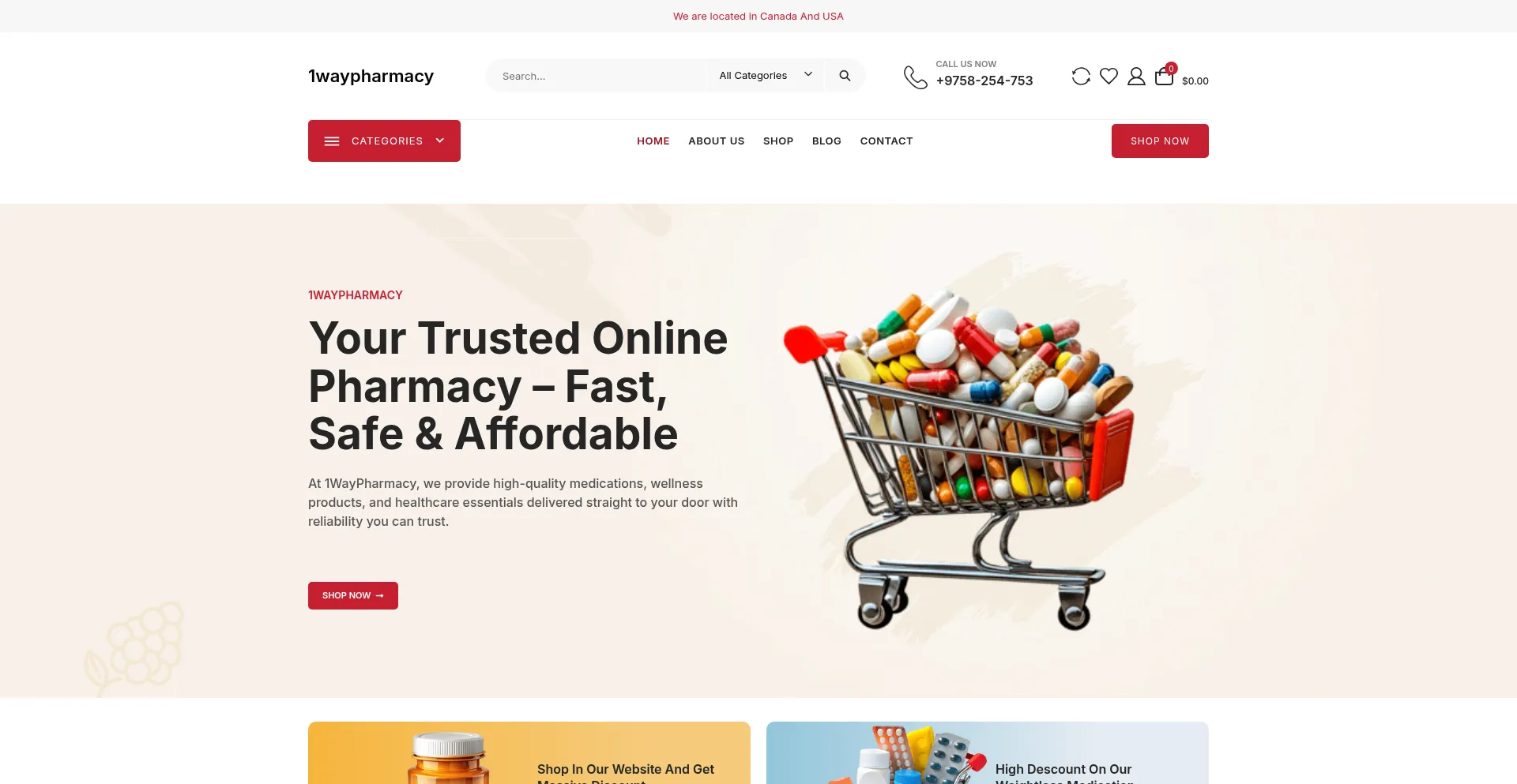 1waypharmacy.com