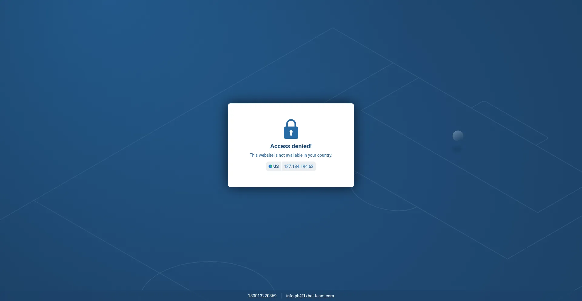Website screenshot of 1xlite-18063.bar