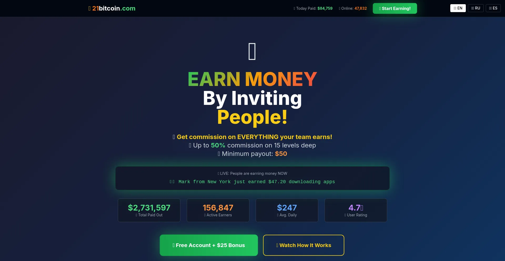 21bitcoin.com é Seguro e Confiável?