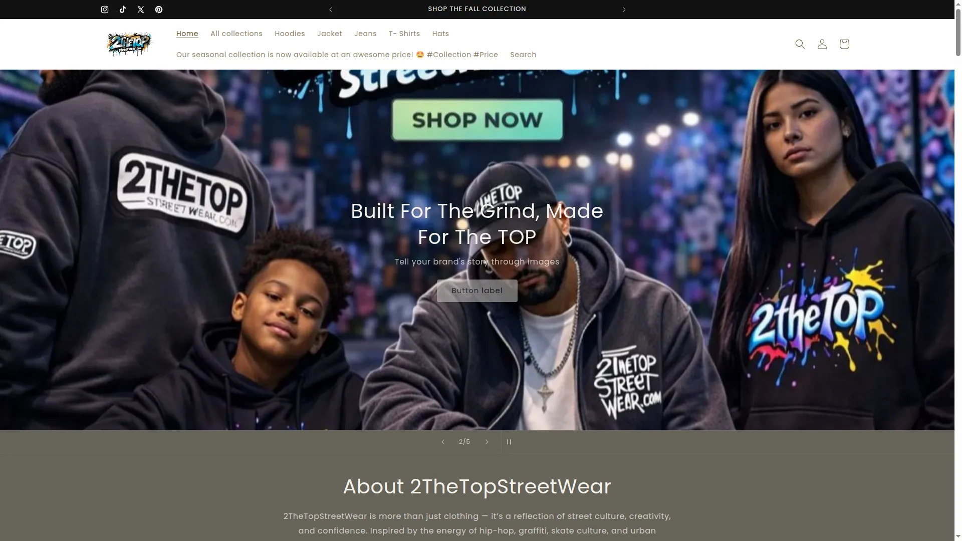 2thetopstreetwear.com
