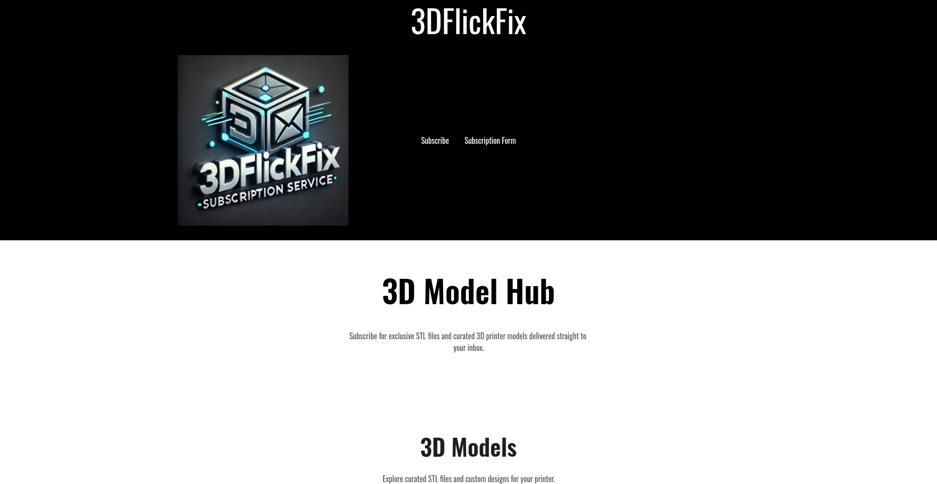 3dflickfix.shop Screenshot