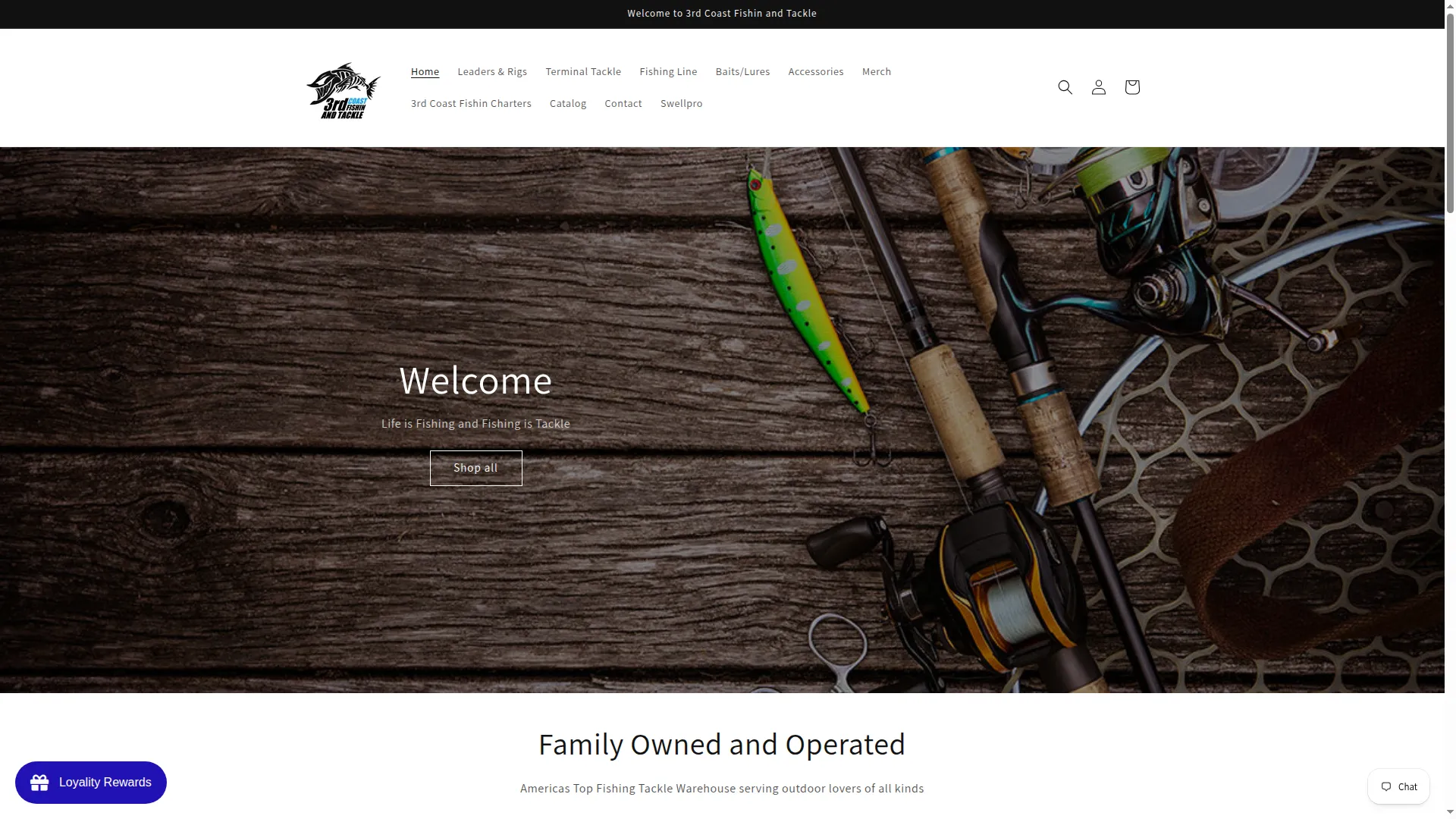 3rdcoastfishinandtackle.com