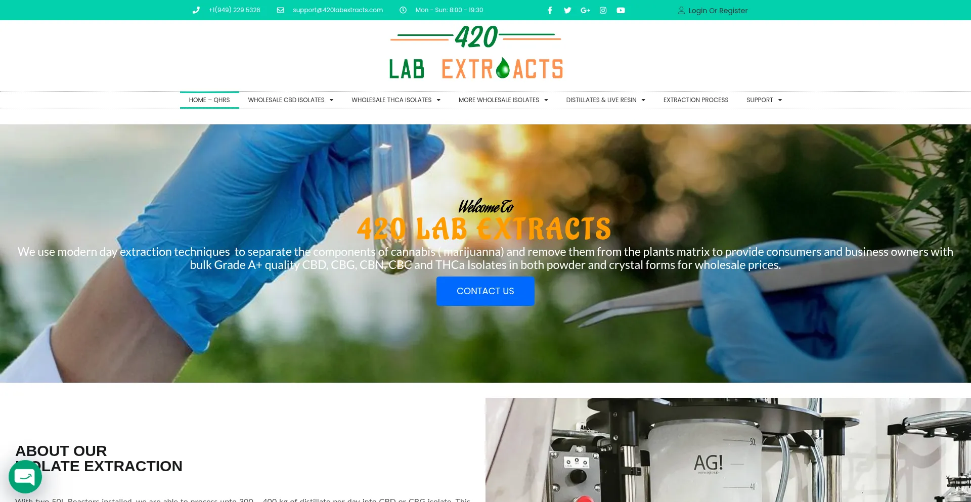 420labextracts.com é Seguro e Confiável?