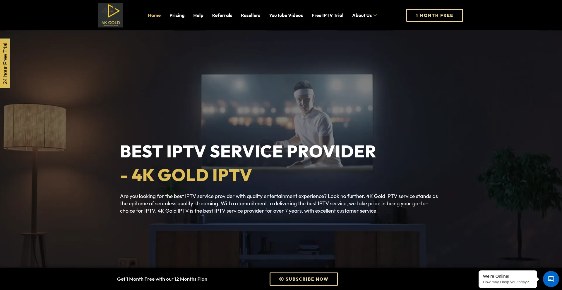 4kgoldiptv.ca é Seguro e Confiável?