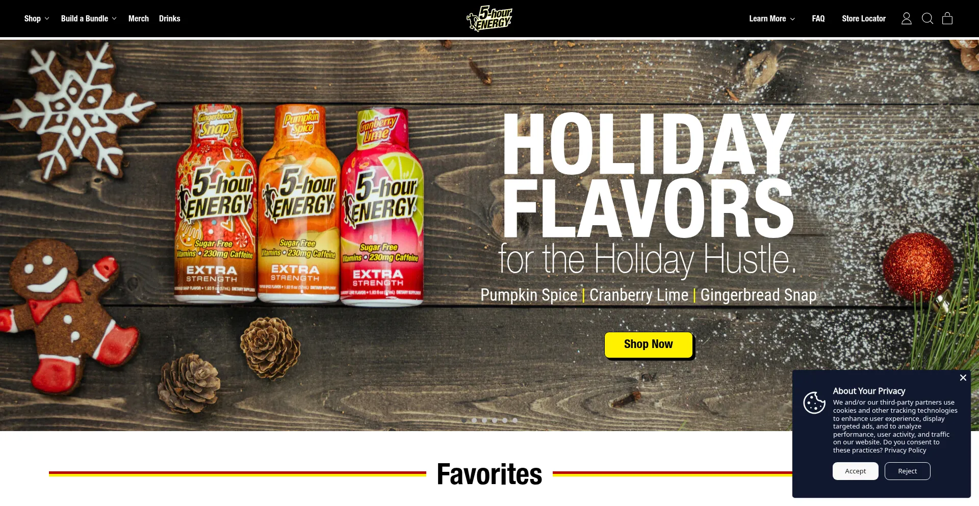 5hourenergy.com Screenshot
