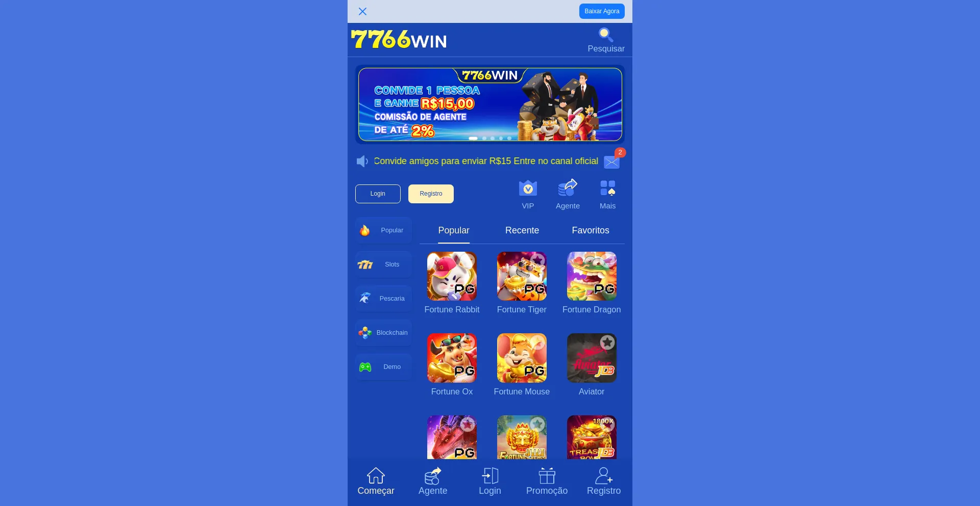 Website screenshot of 7766win.com