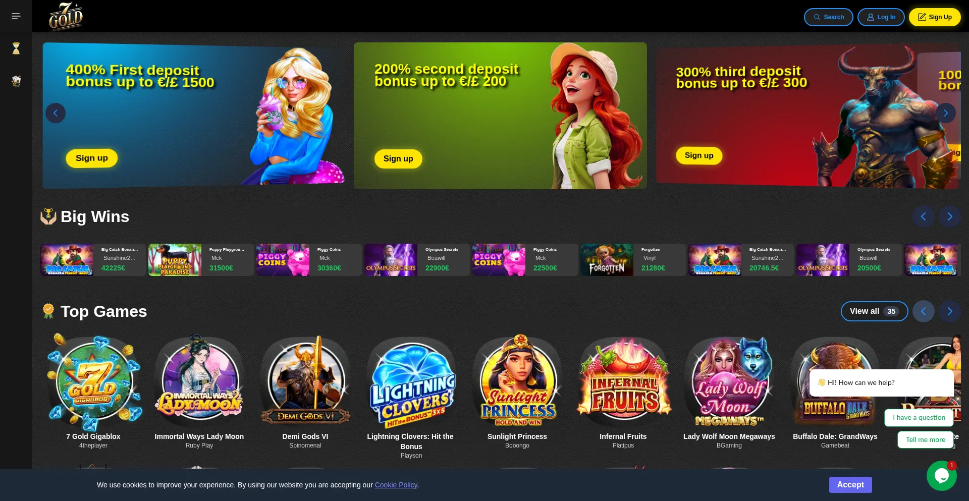 7goldcasino.com é Seguro e Confiável?