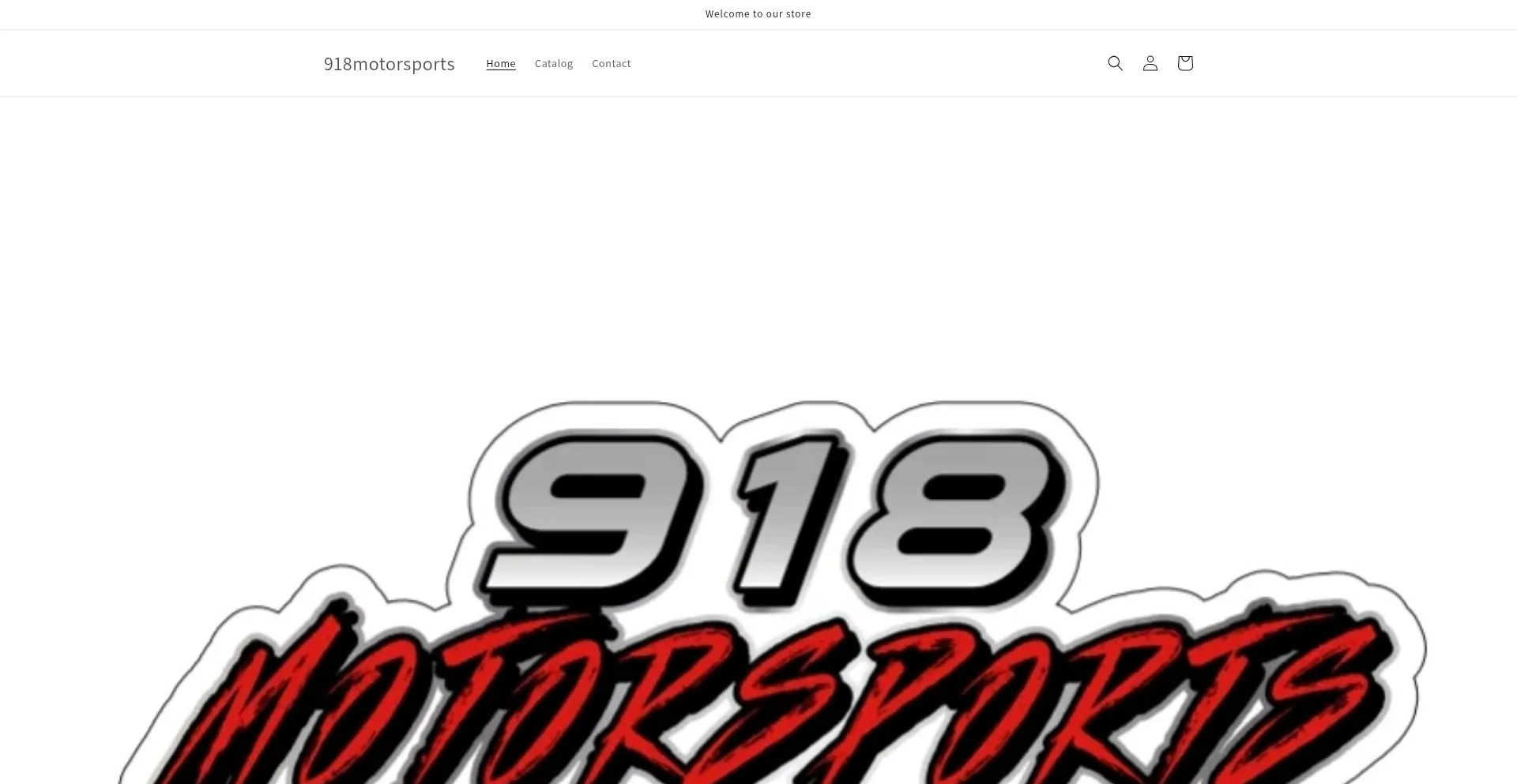 Website screenshot of 918motorsports.com