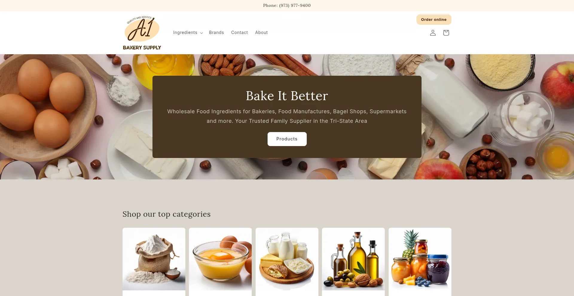 A1bakerysupply.com