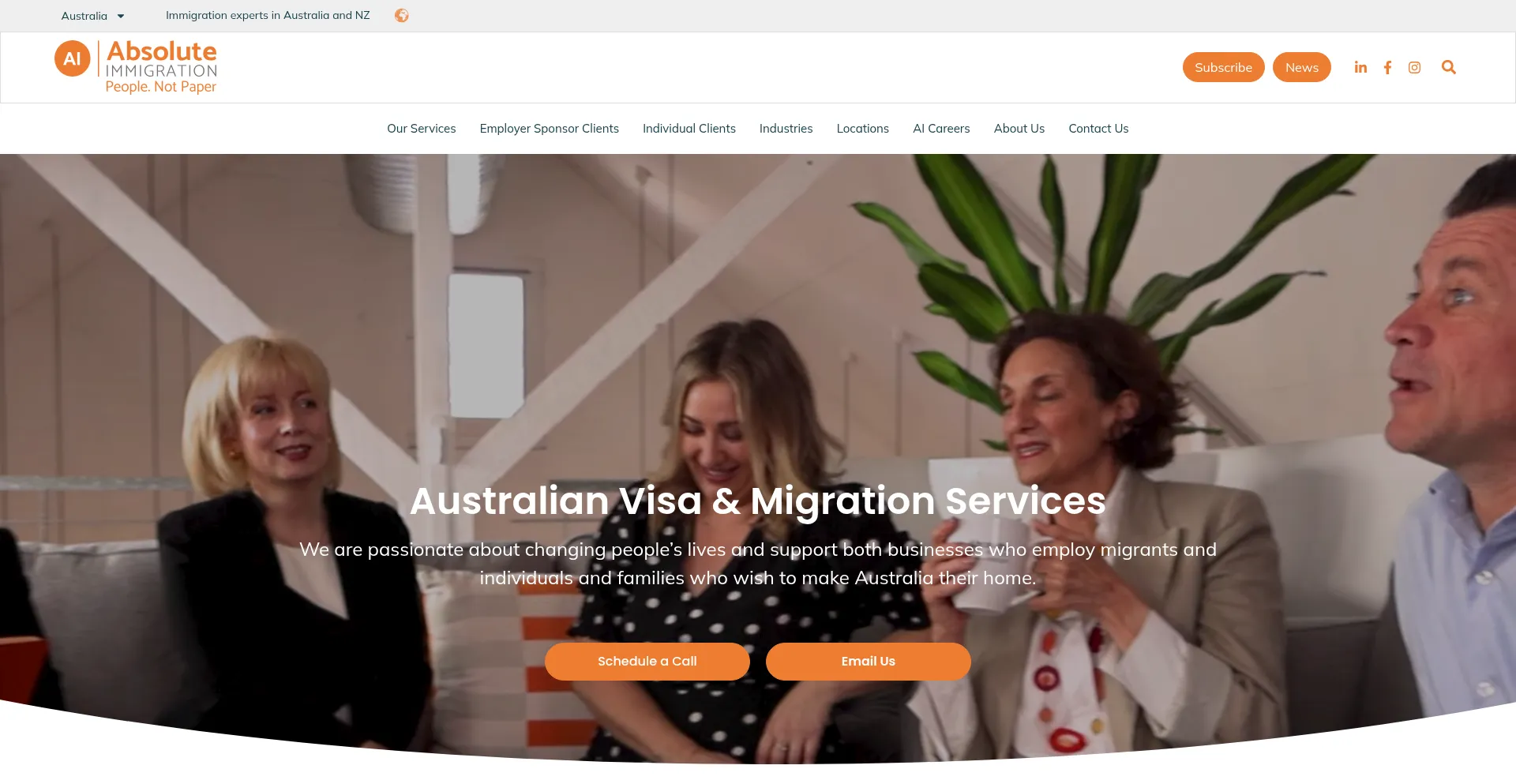 Absoluteimmigration.com é Seguro e Confiável?