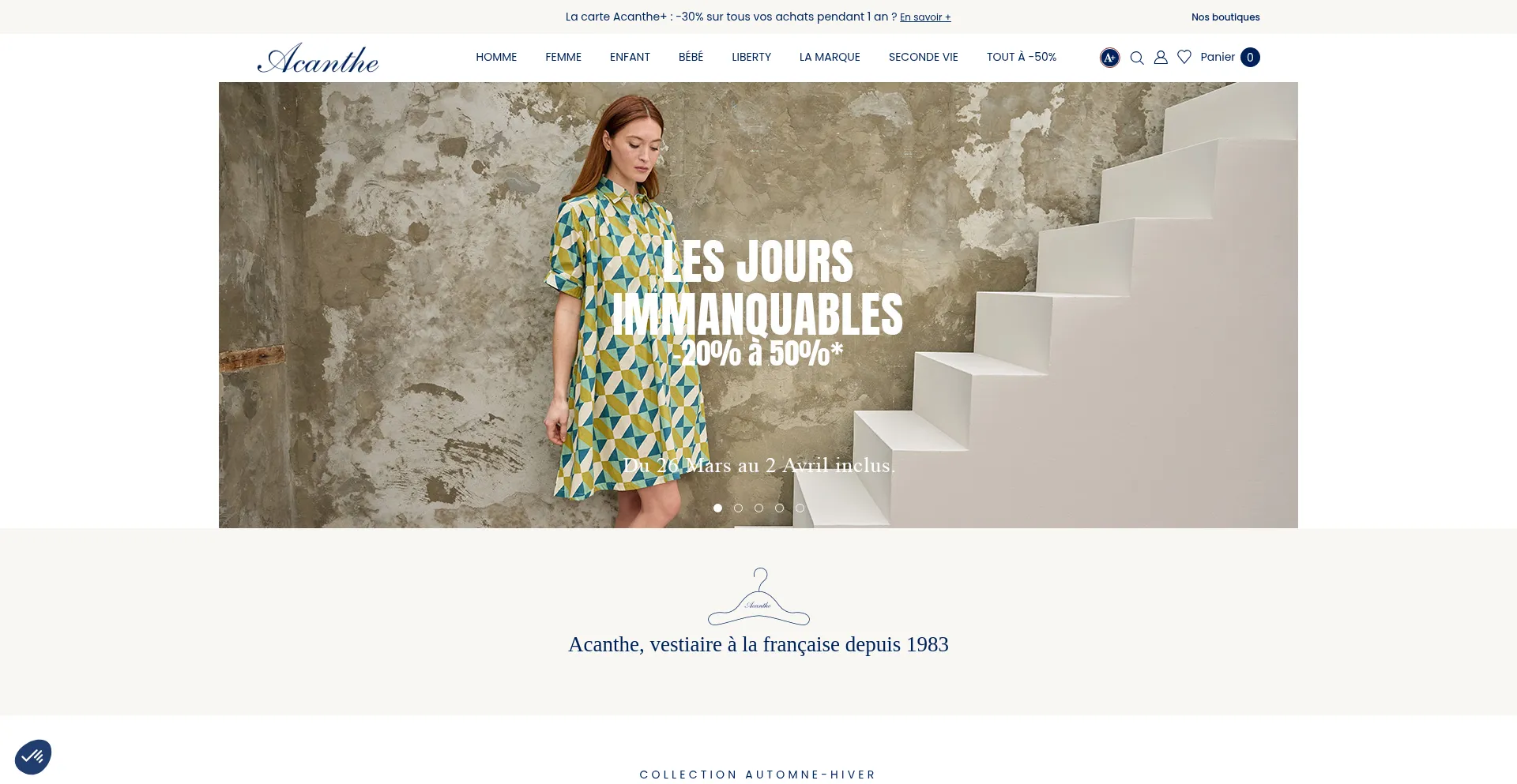 Acanthe-paris.com é Seguro e Confiável?