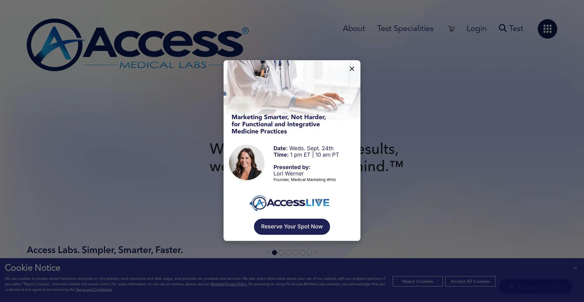 Accessmedlab.com é Seguro e Confiável?