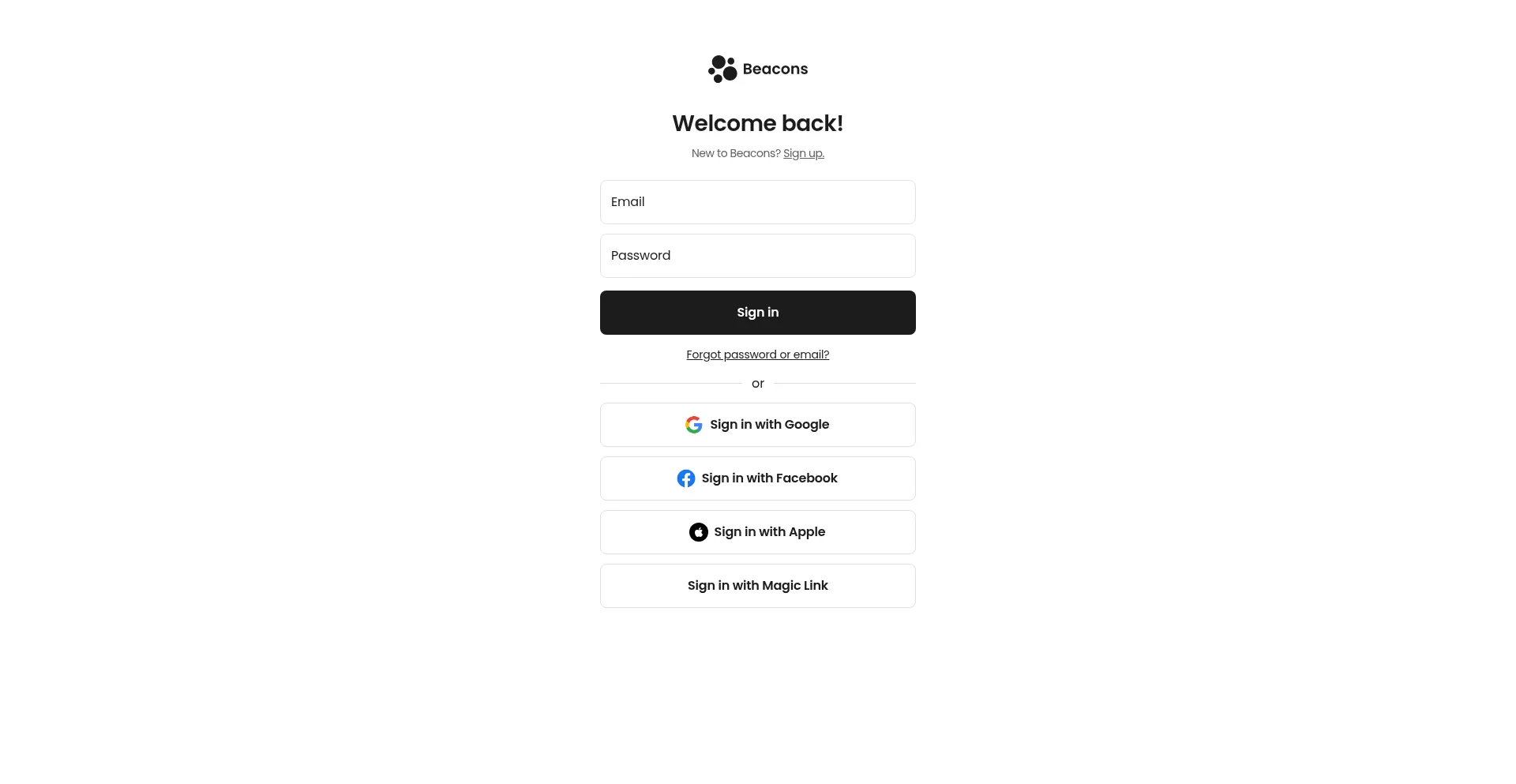 Account.beacons.ai é Seguro e Confiável?