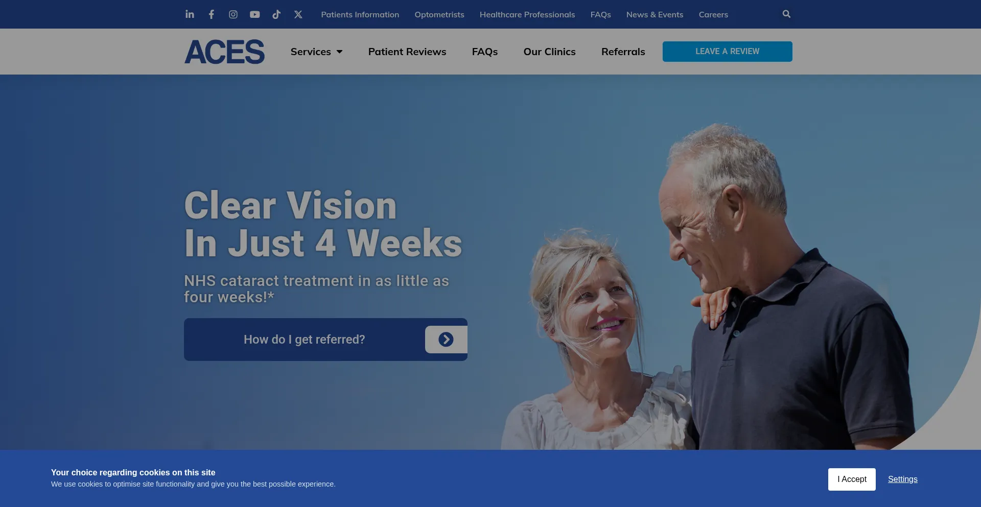 Aces-eyeclinic.co.uk é Seguro e Confiável?