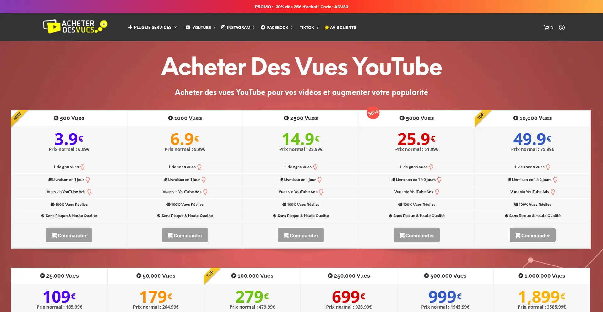 Acheter-des-vues.fr é Seguro e Confiável?