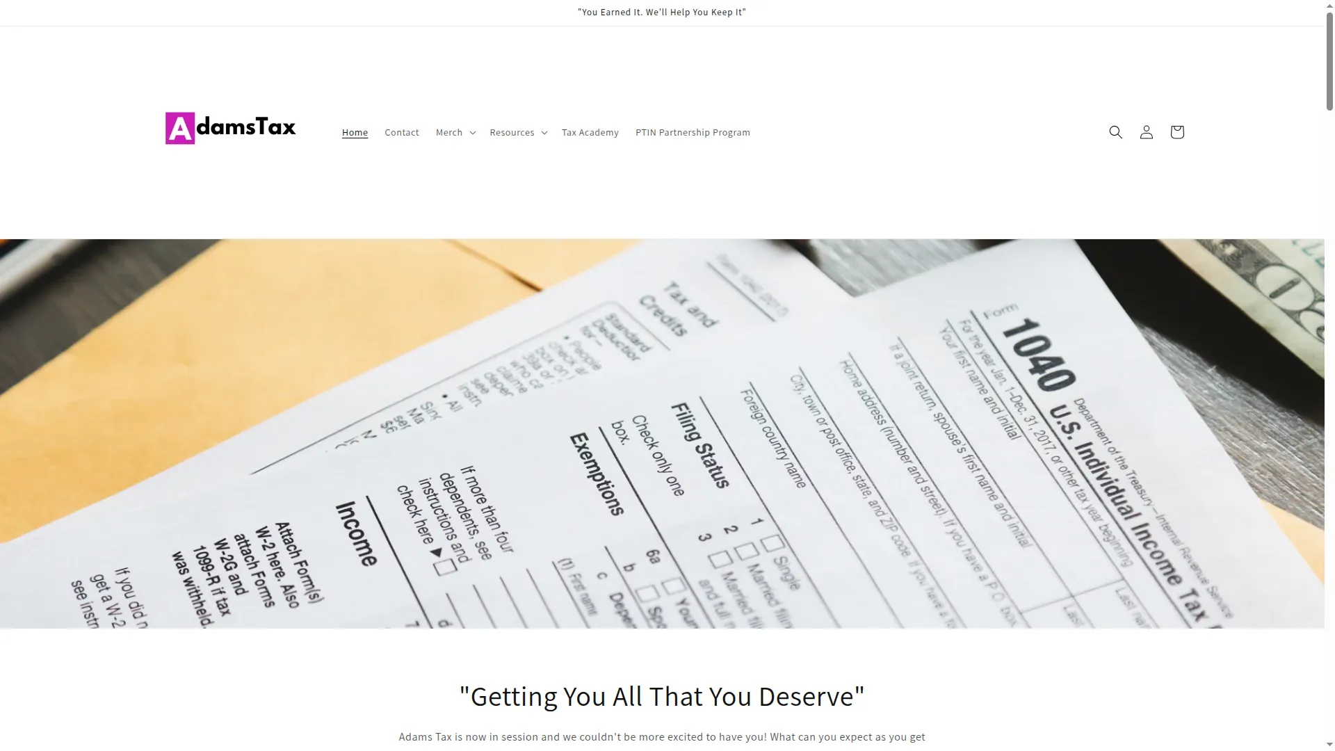 Adamstaxllc.com