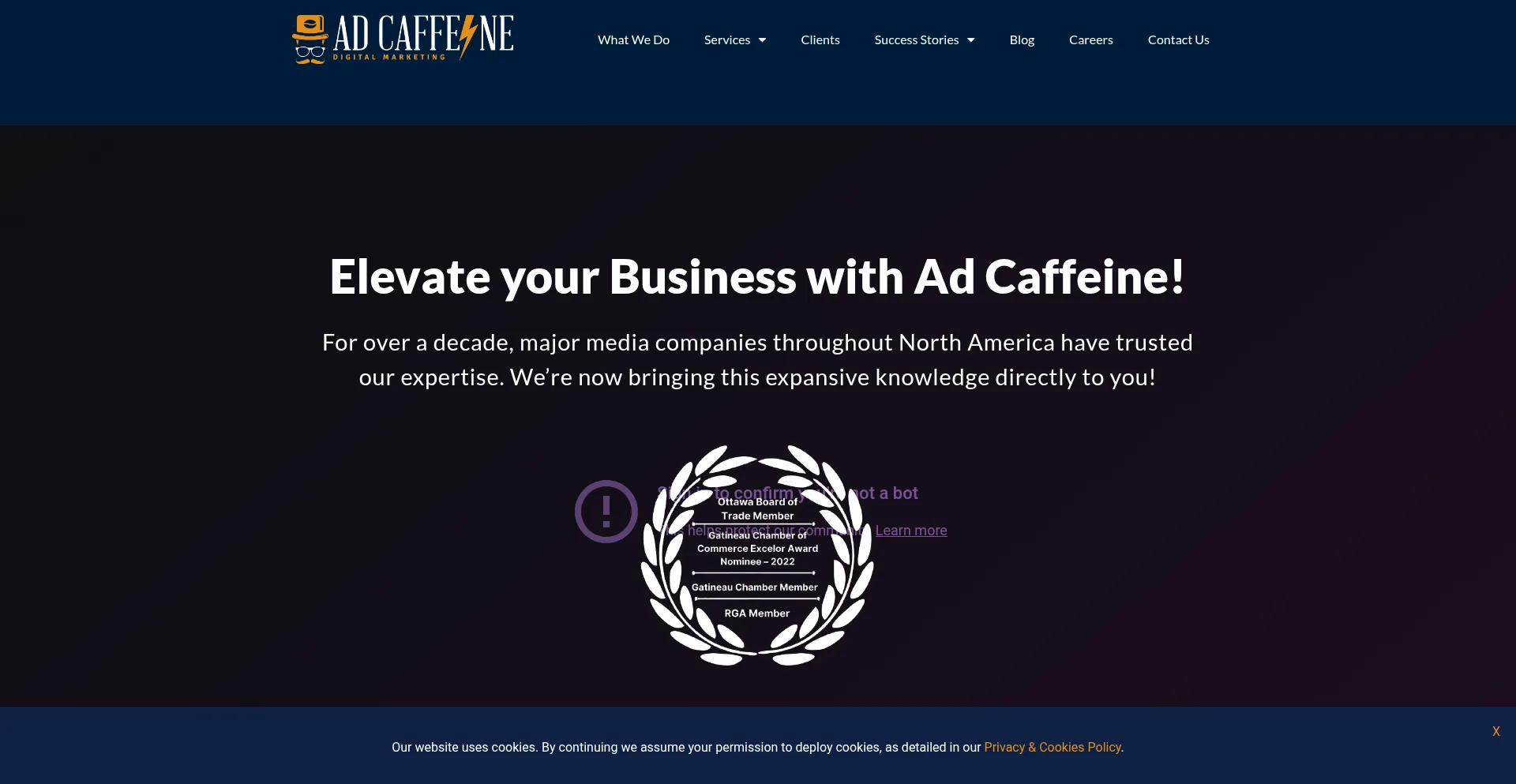Adcaffeine.ca é Seguro e Confiável?