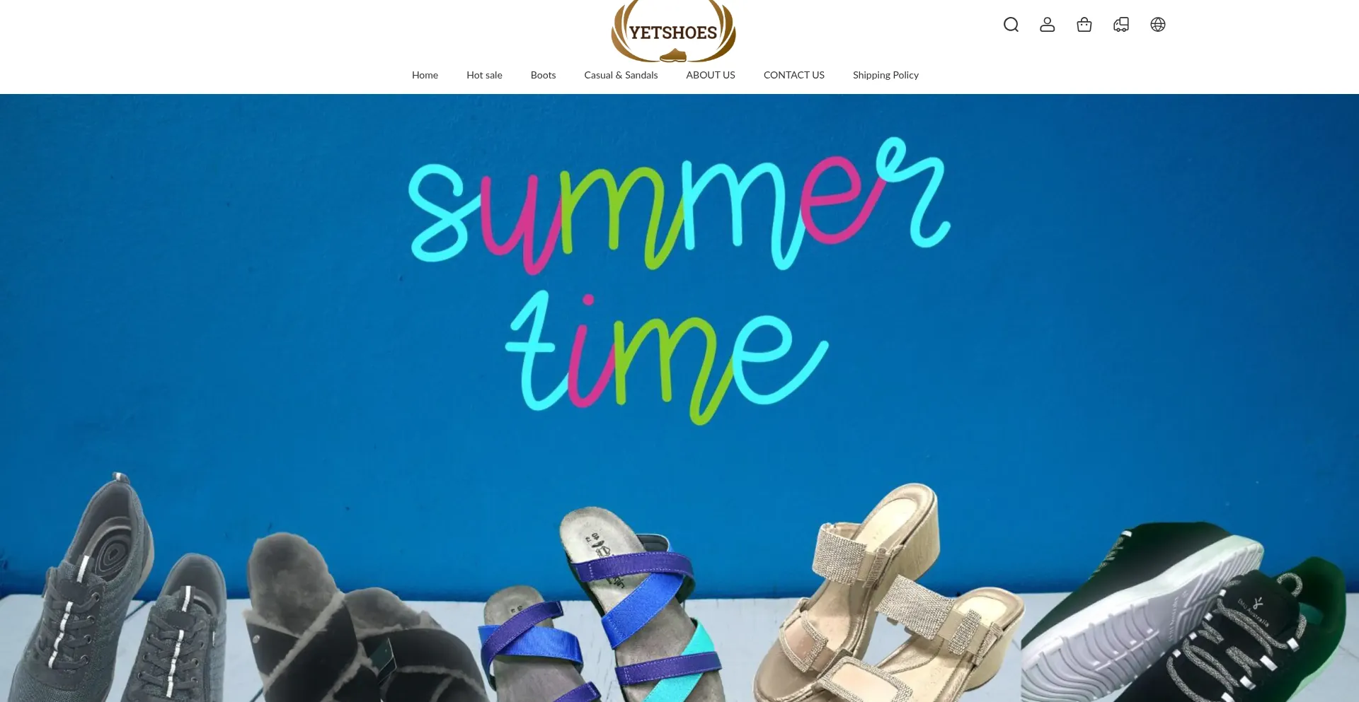 Website screenshot of Advance-clearance.shop