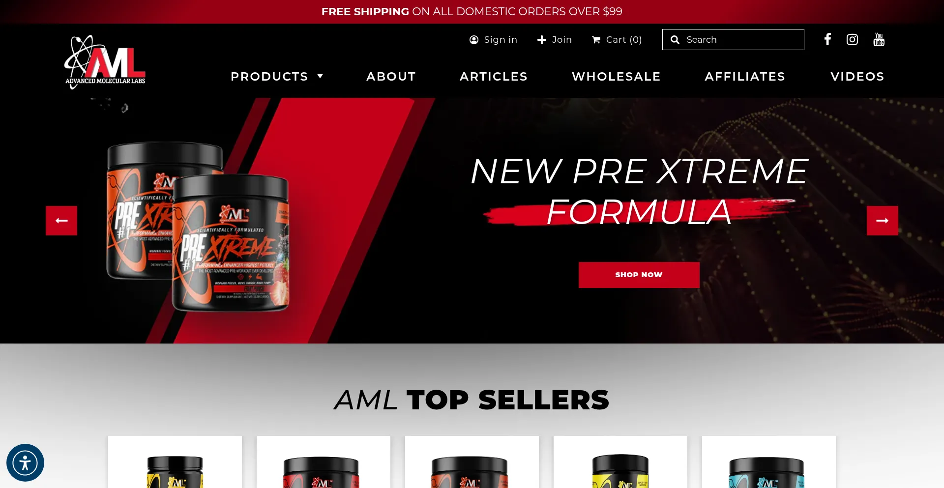 Advancedmolecularlabs.com é Seguro e Confiável?