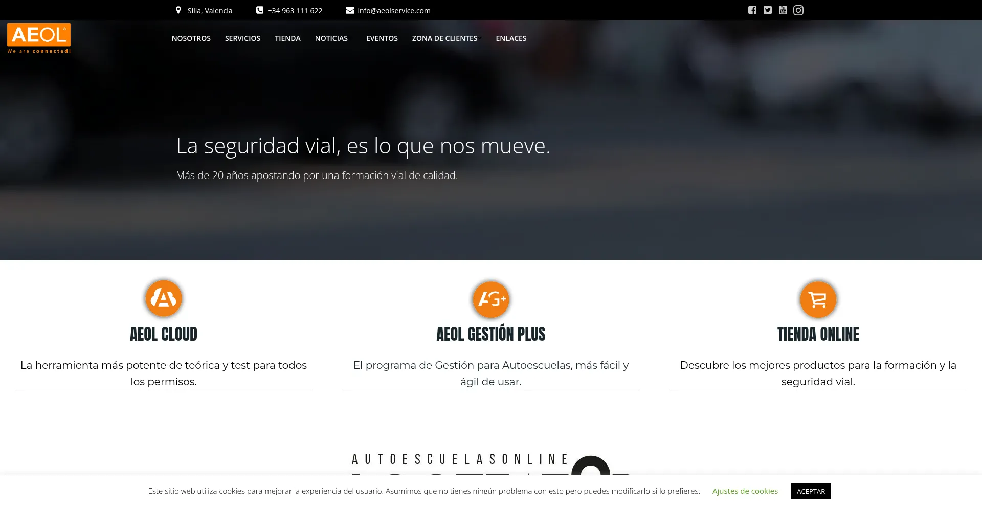 Aeolservice.com é Seguro e Confiável?