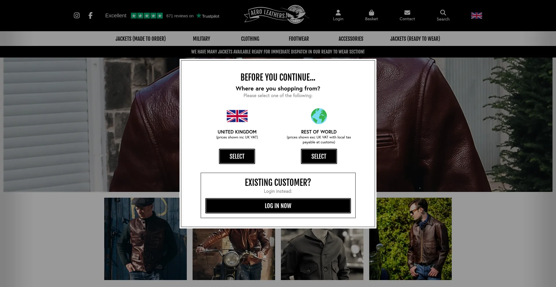 Aeroleatherclothing.com