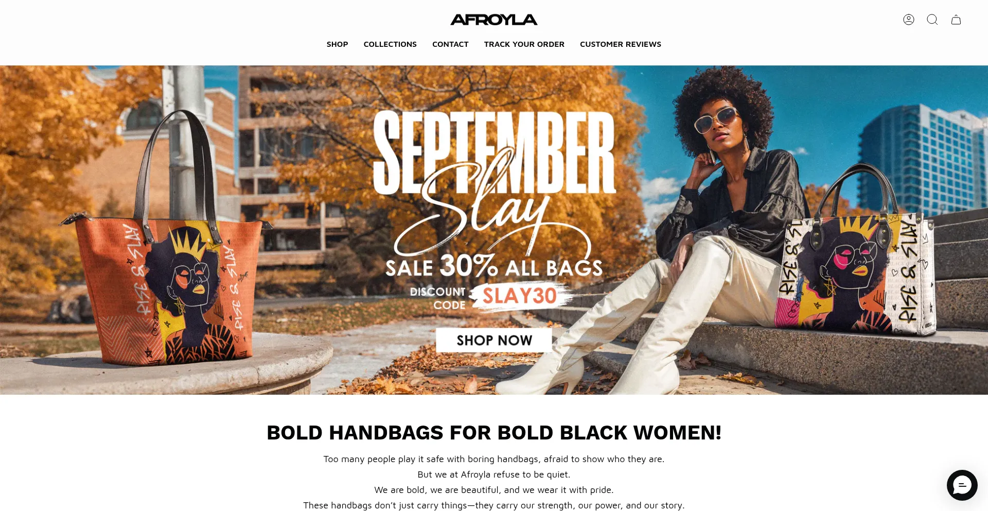 Afroyla.com Screenshot