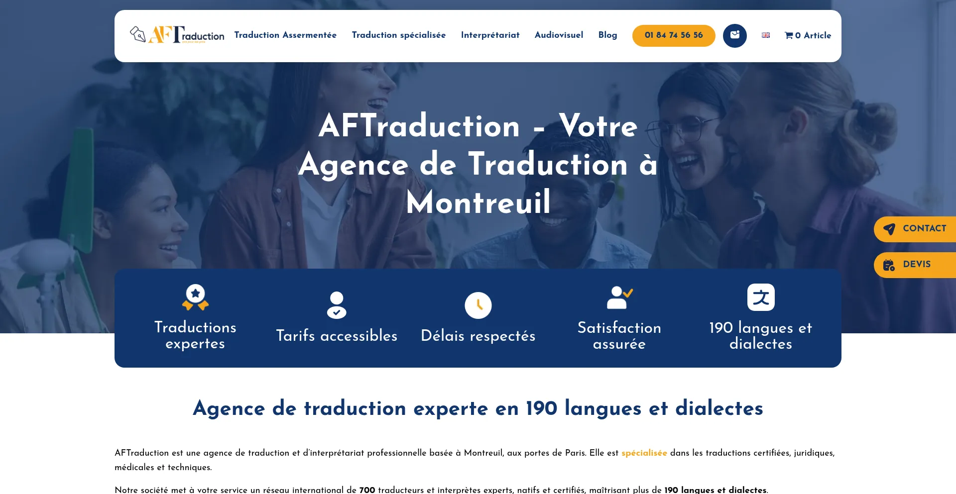 Aftraduction.fr é Seguro e Confiável?