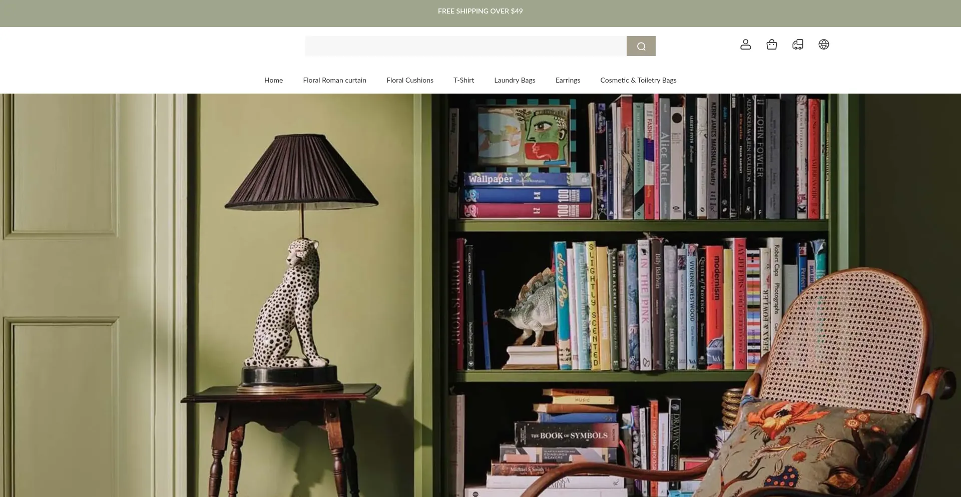 Website screenshot of Aghomeoutlet.shop