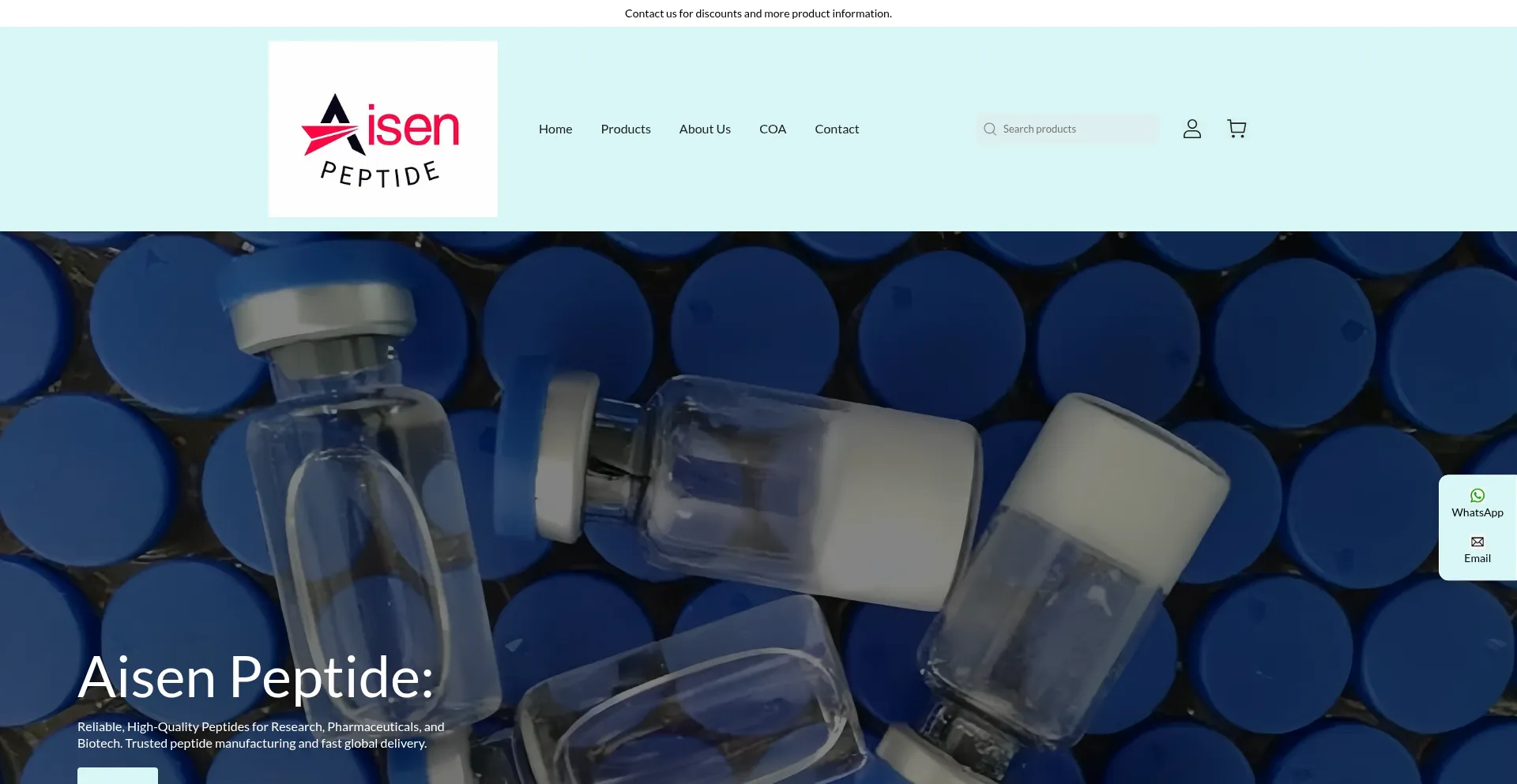 Aisenpeptide.com