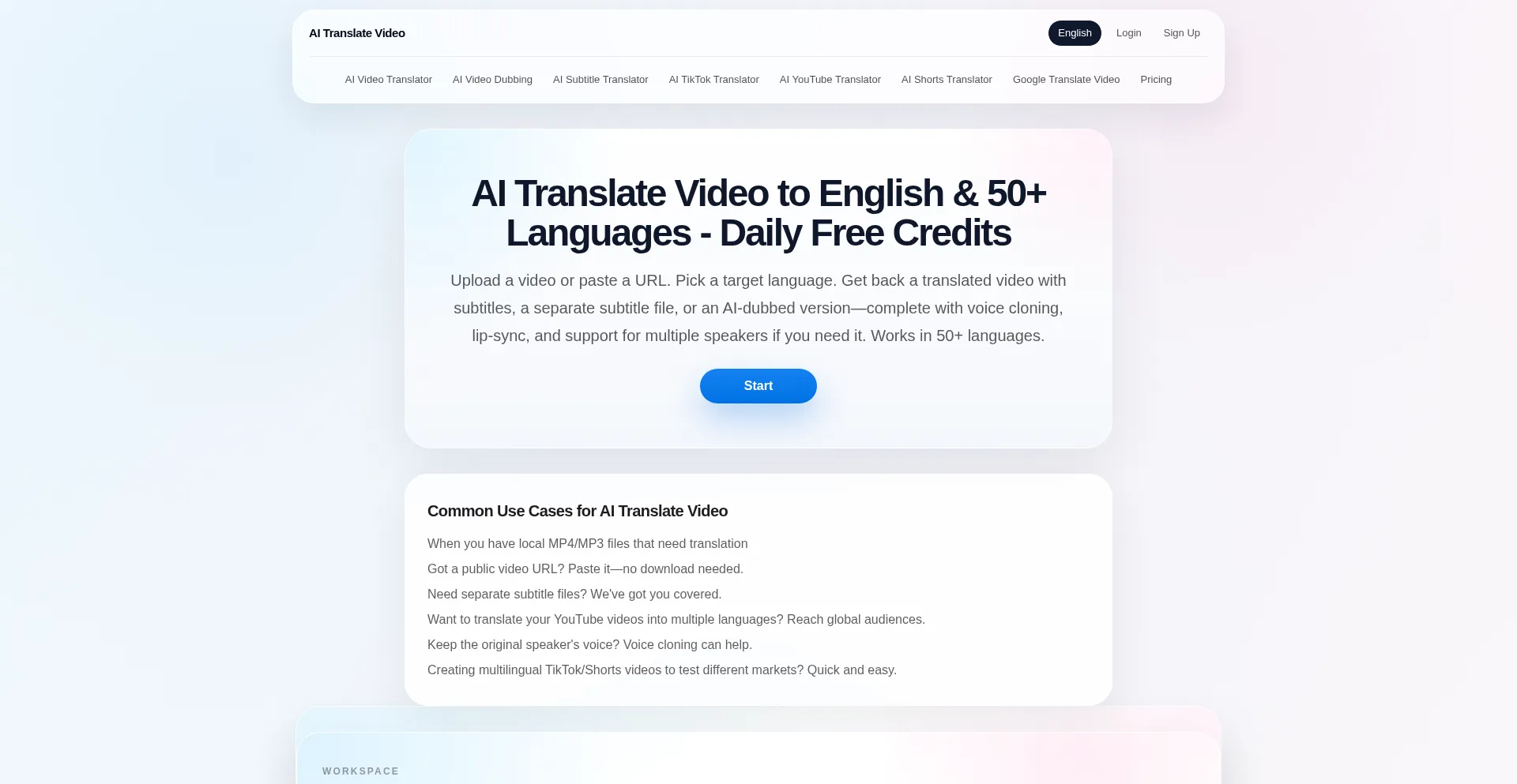 Aitranslatevideo.org