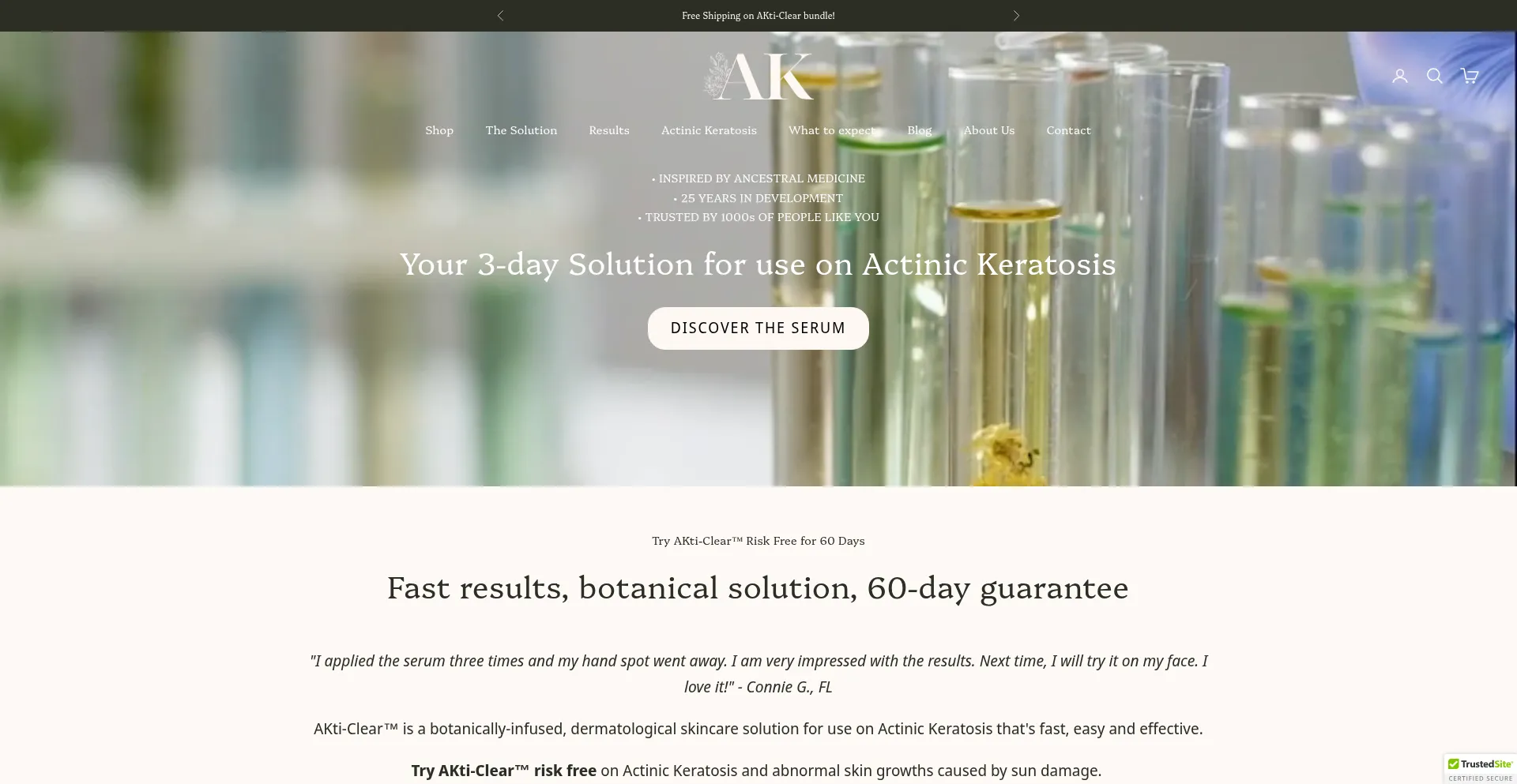 Akbotanicals.com é Seguro e Confiável?