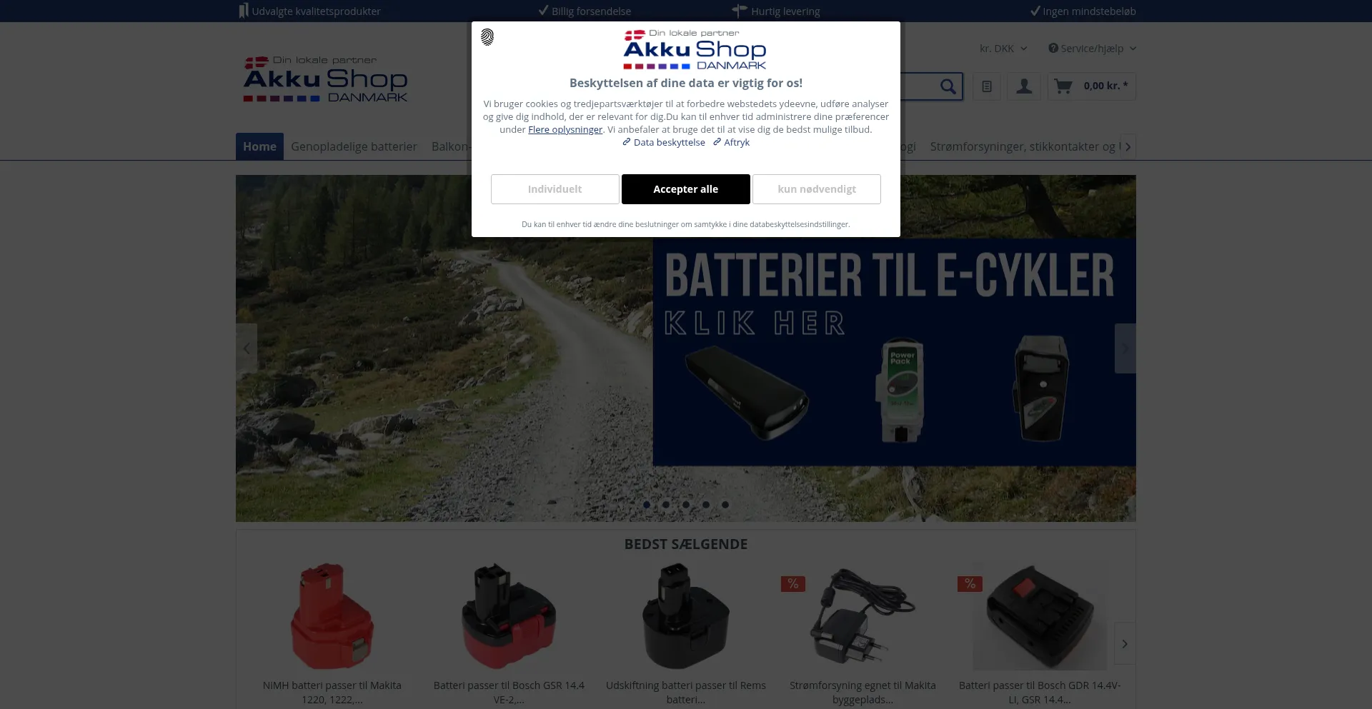 Akkushop.dk é Seguro e Confiável?