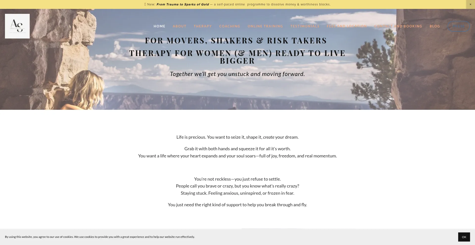 Alexandrastevenstherapy.com é Seguro e Confiável?