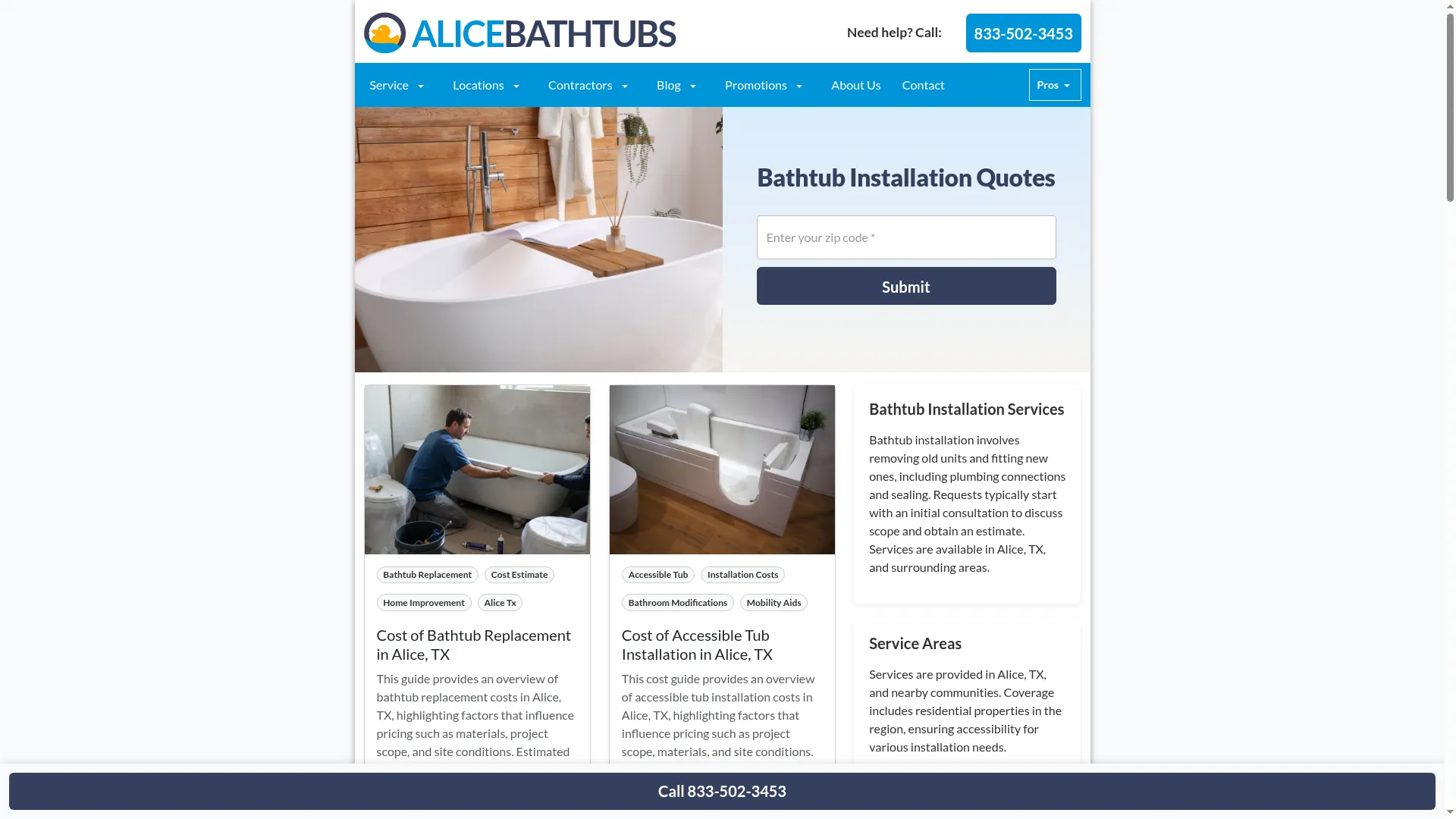 Alicebathtubs.com
