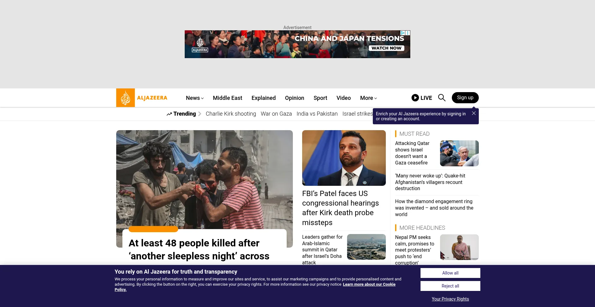 Aljazeera.com é Seguro e Confiável?