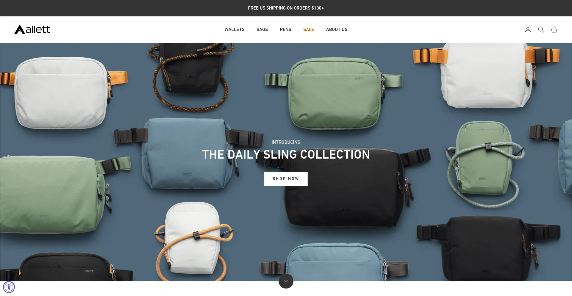 Website screenshot of All-ett.com