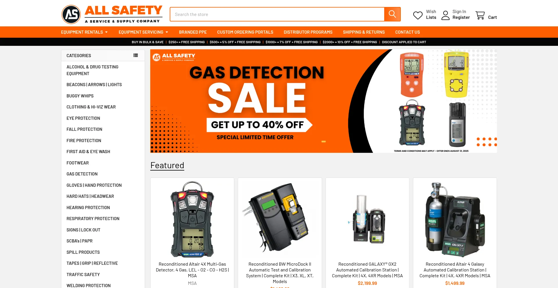 All-safety.ca Screenshot