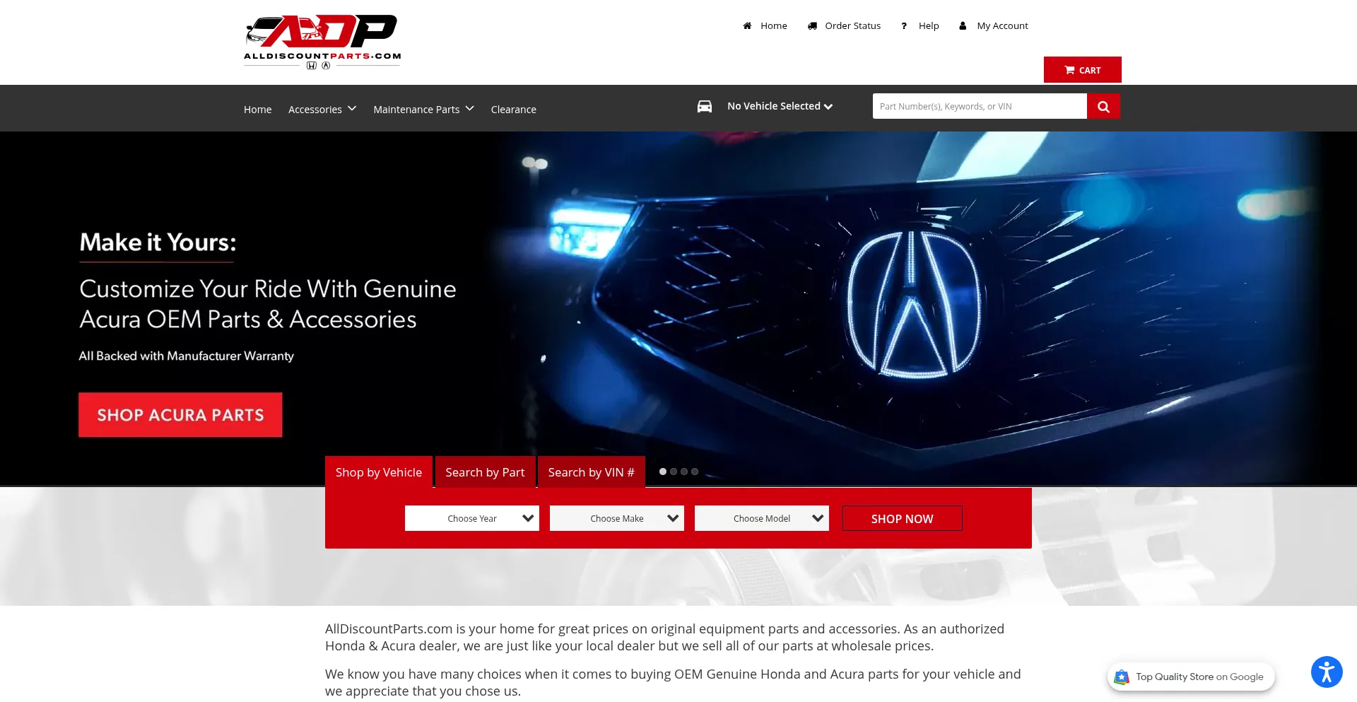 Alldiscountparts.com é Seguro e Confiável?