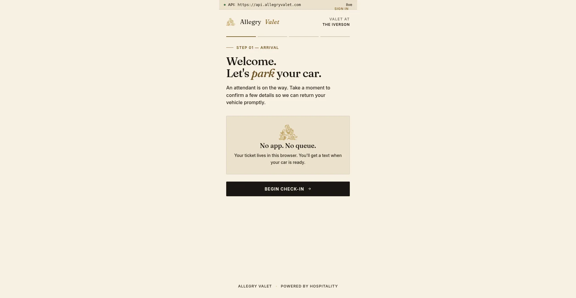 Allegryvalet.com