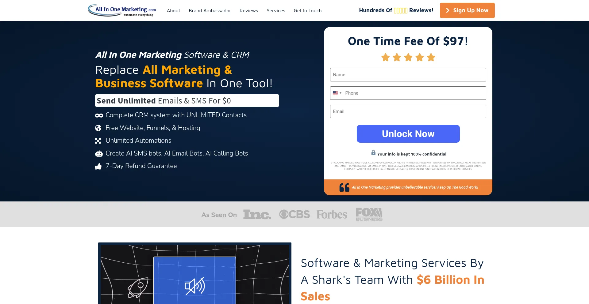 Allinonemarketing.com é Seguro e Confiável?